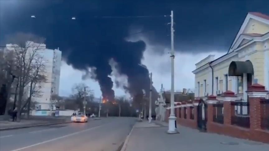 Rusia Serang Kilang Minyak Dan Depot Bahan Bakar Ukraina Di Dekat Kota Odessa